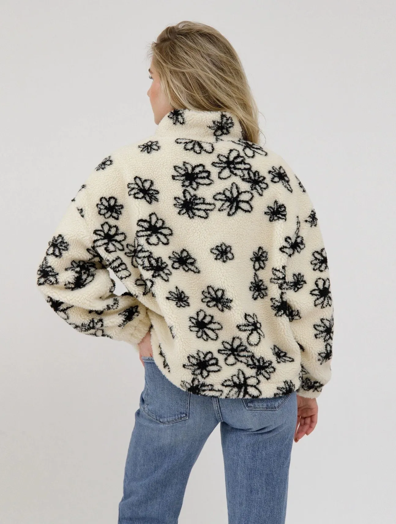 1/2 Zip Sherpa