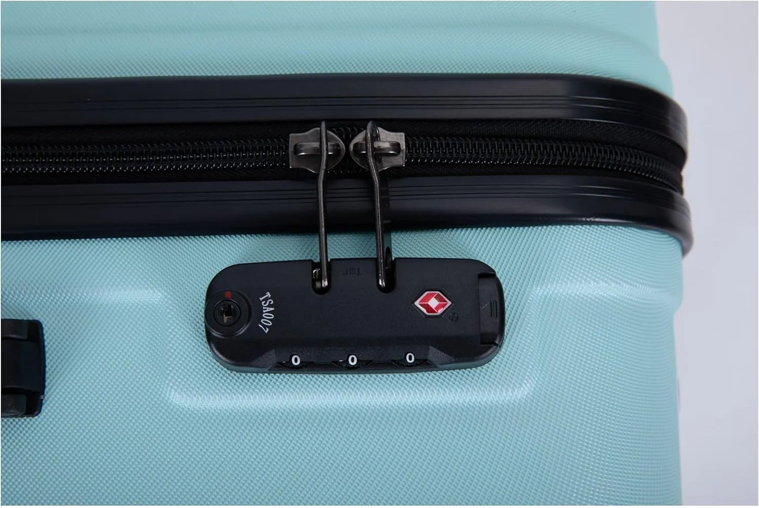 3 Piece Luggage Sets Lightweight Suitcase with Two ; Spinner Wheels; TSA Lock; (20/24/28),Blue