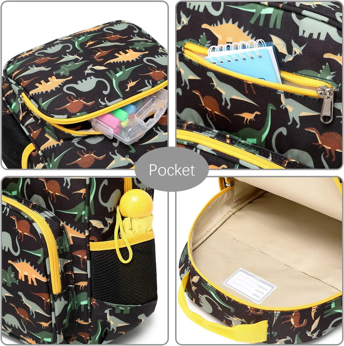 abshoo Dinosaur Backpack for Kid Little Small Boys Bookbag Preschool Toddler Backpack (Dinosaur)
