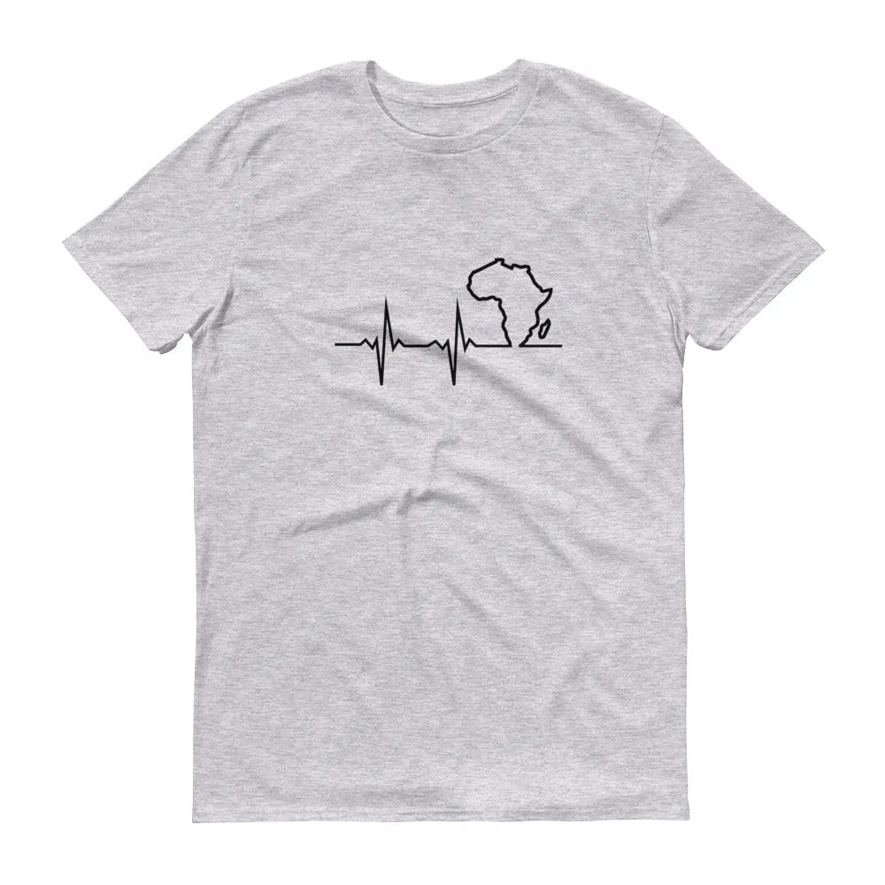 African Heartbeat - Men's Short-Sleeve T-Shirt