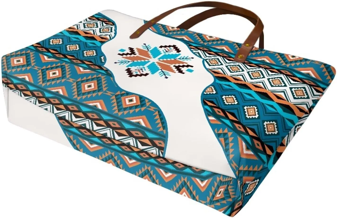 African Tribal Ethnic Print Women Tote Shoulder Bags Casual Handbag