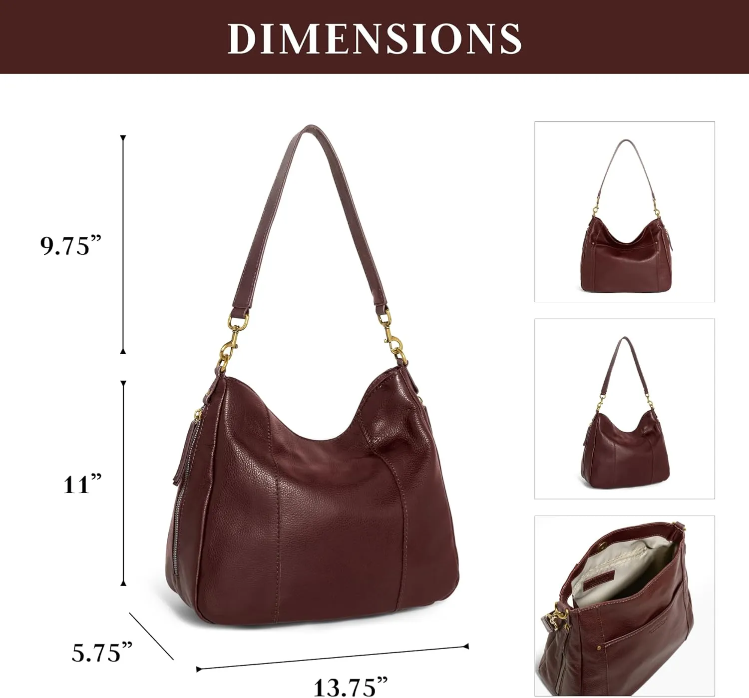 American Leather Co. Austin Shoulder Bags for Women