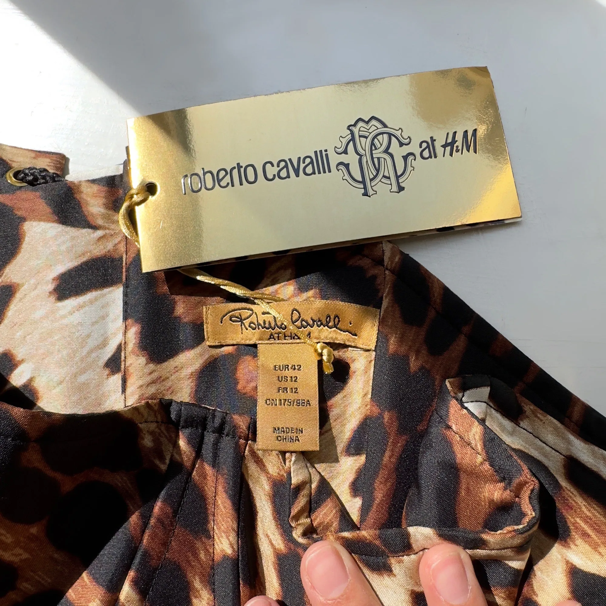 Animal Print Corset Silk Top