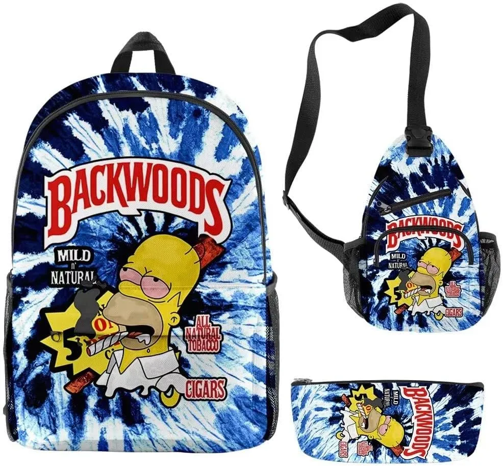 Anime Backpacks Casual Backpack Travel Bags for Men Women