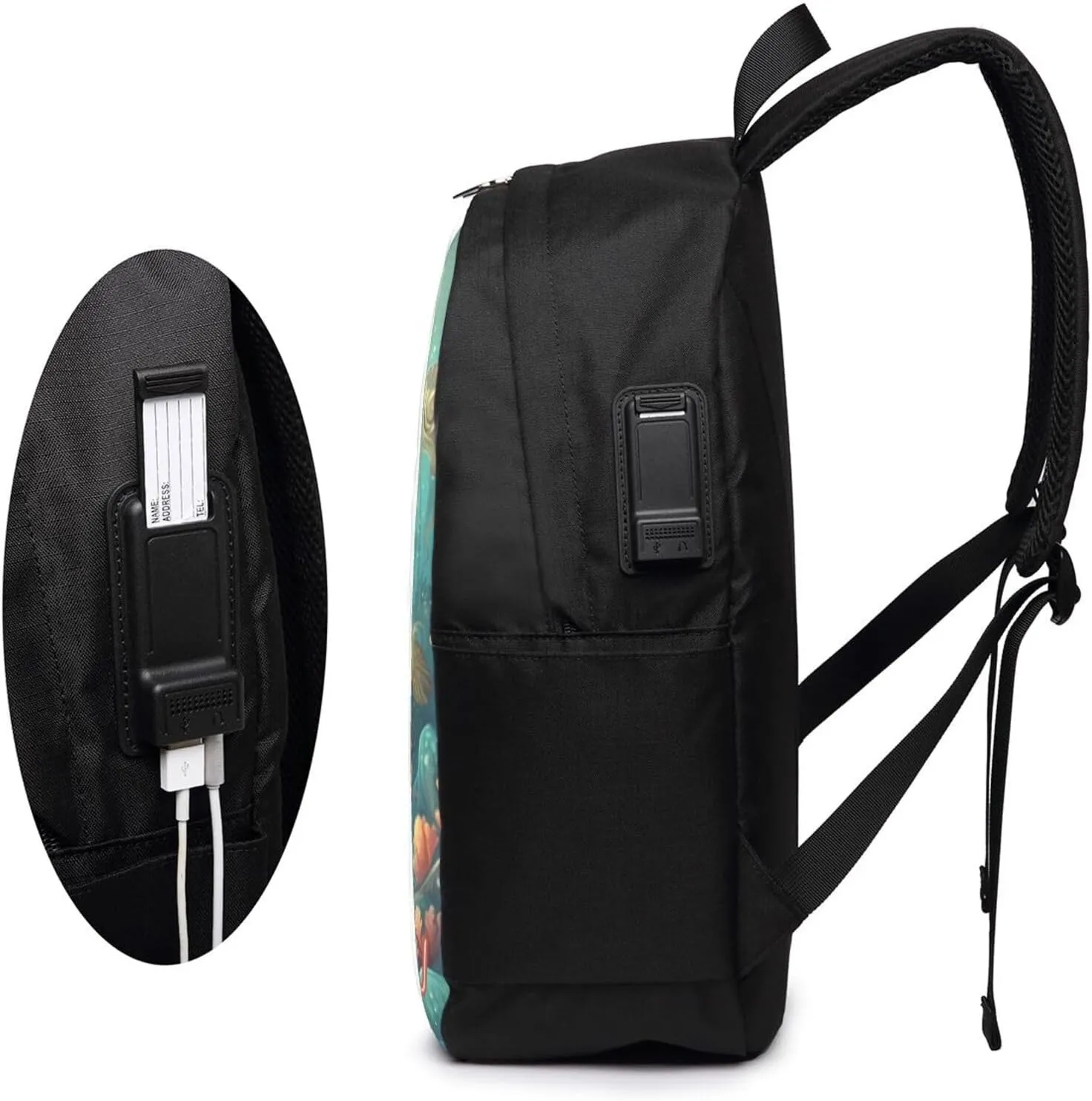 Artsadd Custom Backpack for Girls Personalized Girls Backpack with Name Back to School Supplies BackPack for Women School Bookbag Backpack for School Laptop Backpack for Students Travel Backpack