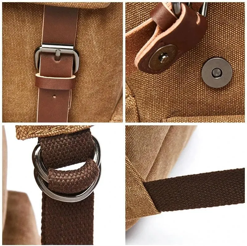 Backpack Canvas Laptop Backpack for Men Women Fashion Women Travel Backpacks