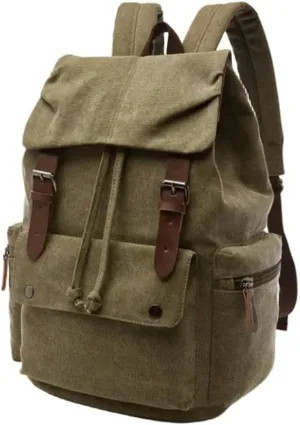 Backpack Canvas Laptop Backpack for Men Women Fashion Women Travel Backpacks