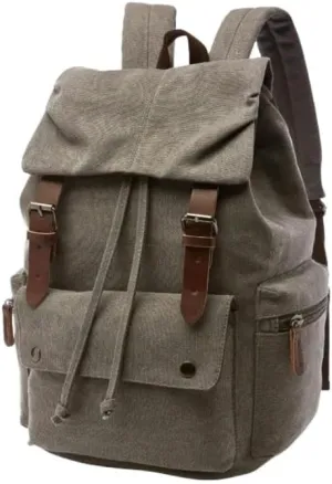 Backpack Canvas Laptop Backpack for Men Women Fashion Women Travel Backpacks