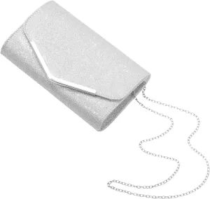 BESTYASH Sequin Clutch Bag for Women Evening Purse Dress Purse for Women Wedding Clutch Evening Bag