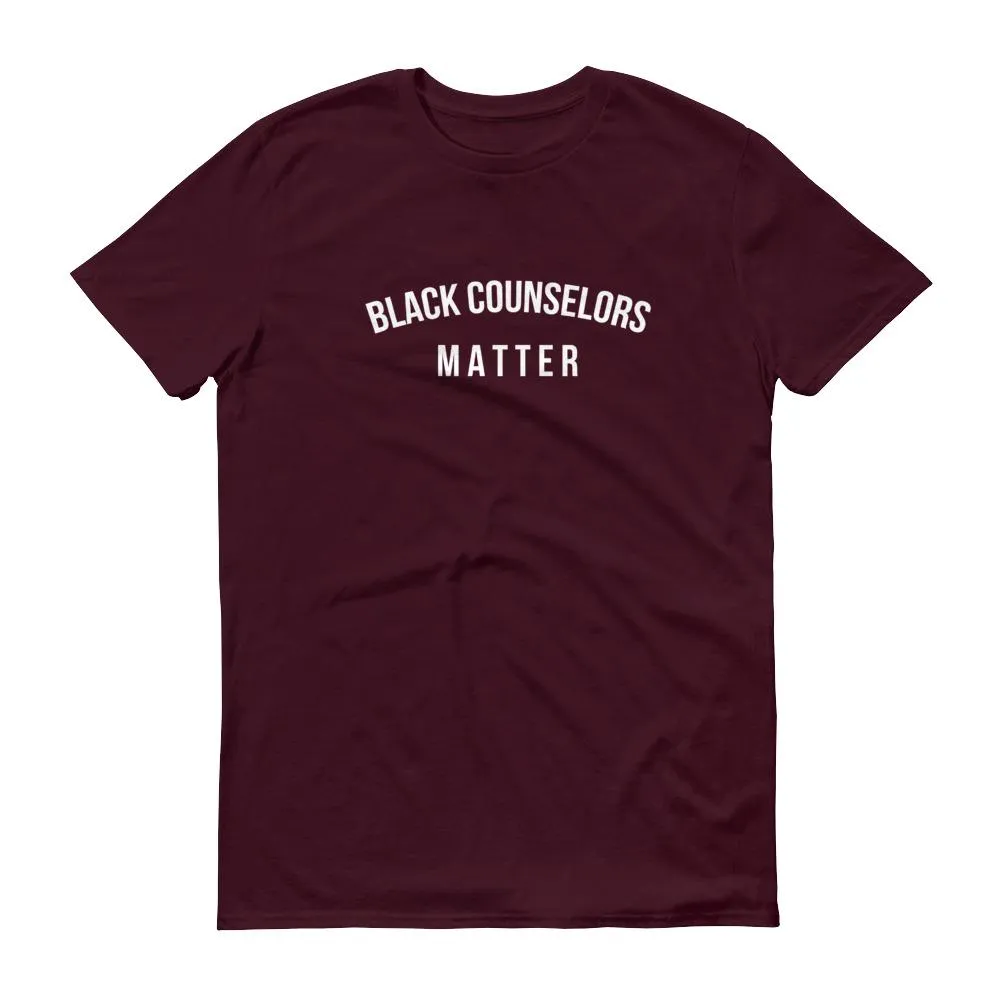 Black Counselors Matter - Unisex Short-Sleeve T-Shirt