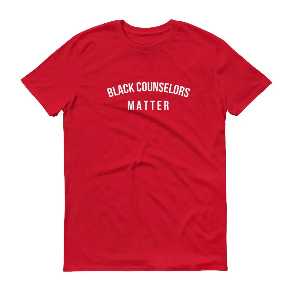 Black Counselors Matter - Unisex Short-Sleeve T-Shirt