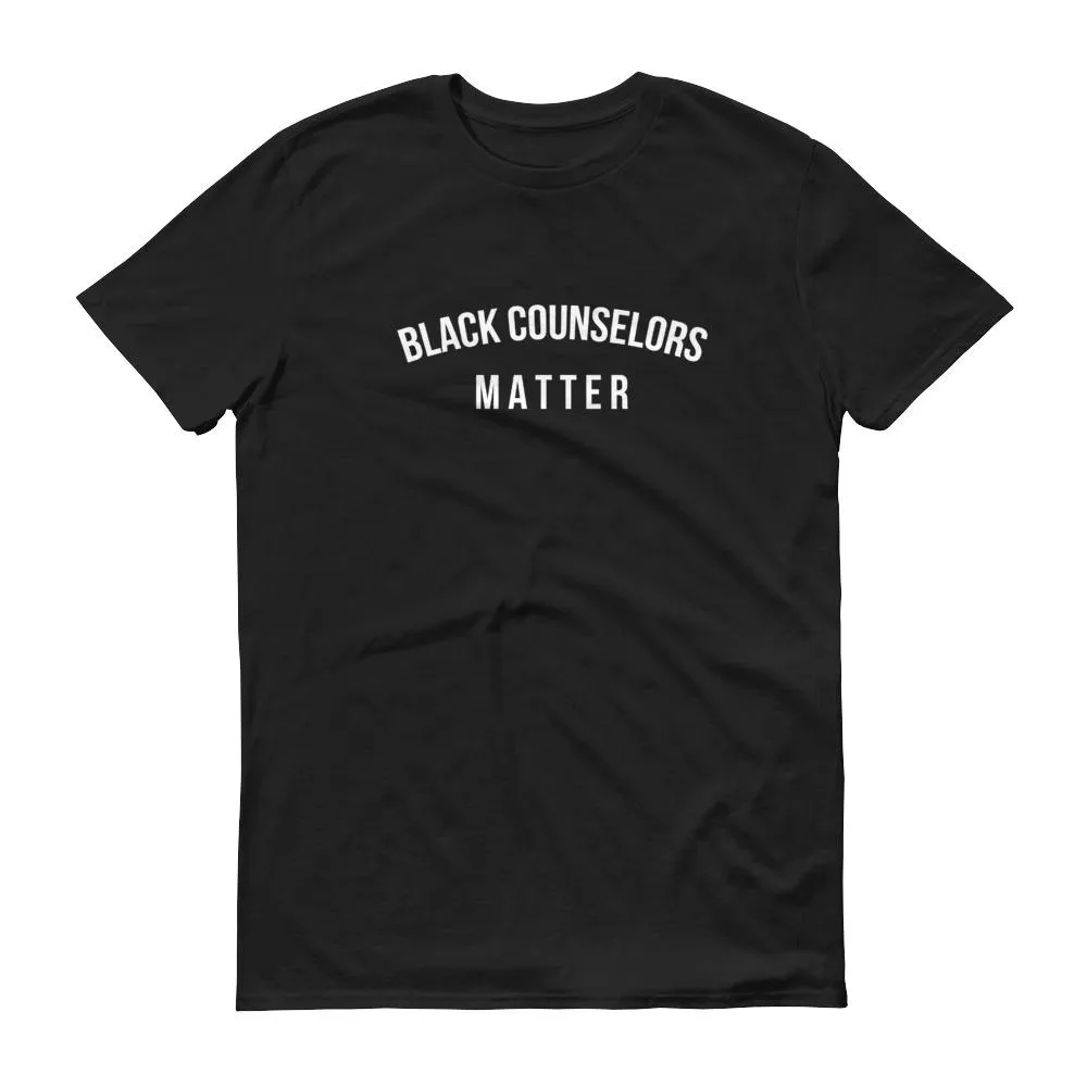 Black Counselors Matter - Unisex Short-Sleeve T-Shirt