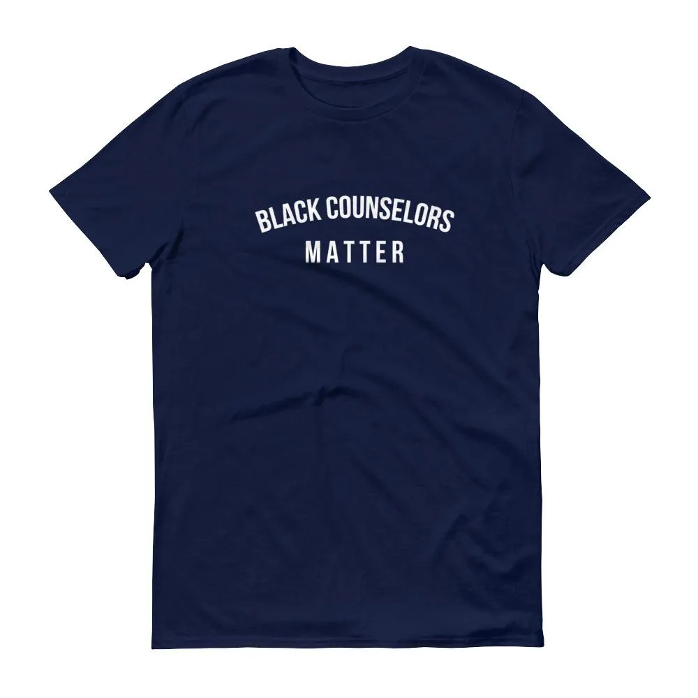 Black Counselors Matter - Unisex Short-Sleeve T-Shirt