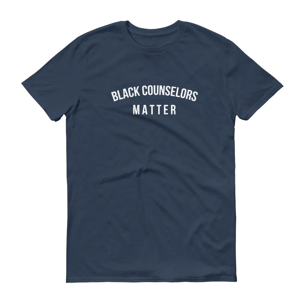 Black Counselors Matter - Unisex Short-Sleeve T-Shirt