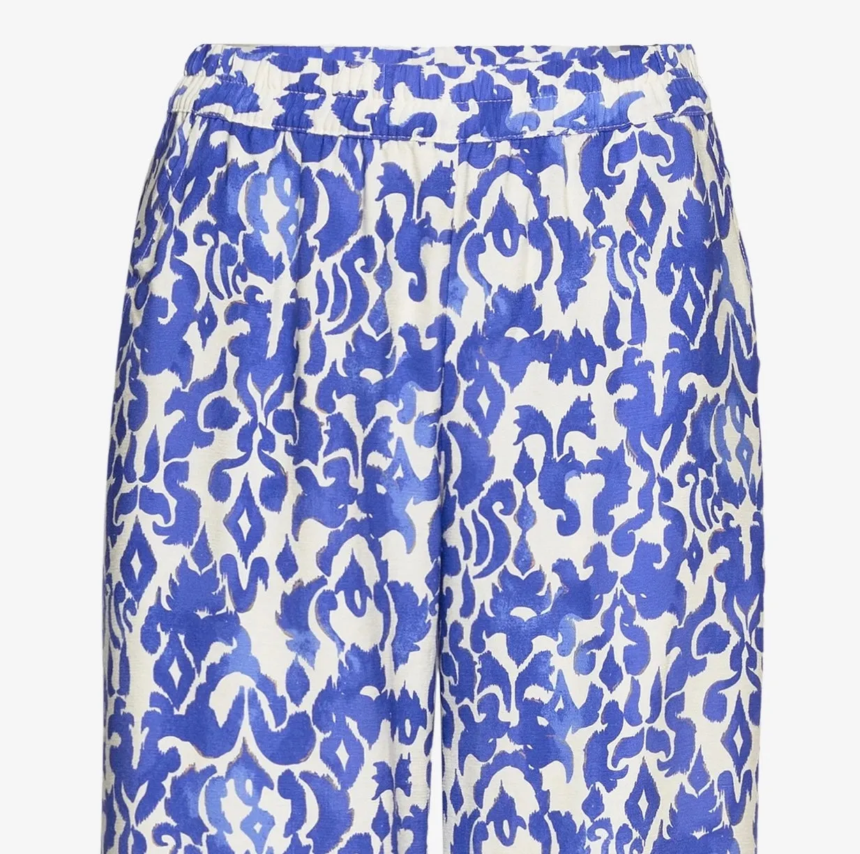 Blue Patterned Trousers - Brandtex