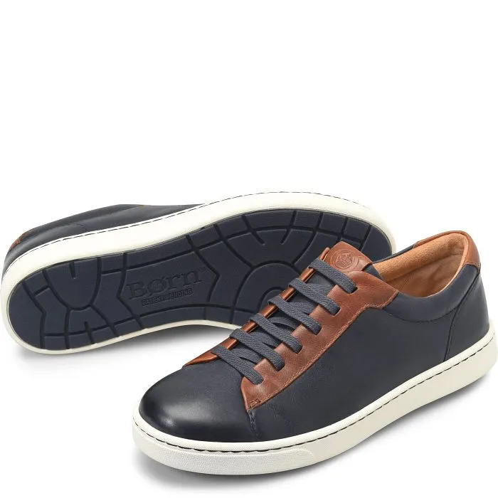 Born Men's Allegheny Slip-On - Navy/British Tan