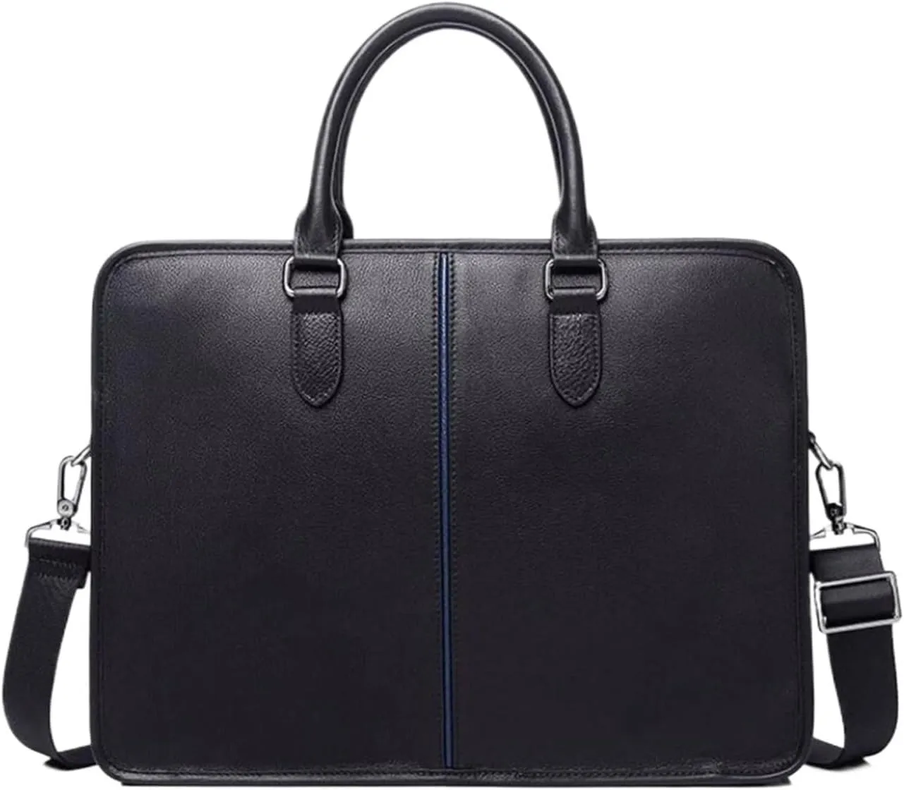 Business Briefcases Mens Carrying Cases Genuine Leather Messenger Shoulder Bags Laptop Bags Handbags