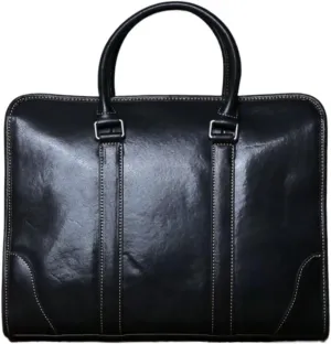 Business Handbags Briefcases Laptop Bags Mens Genuine Leather Carrying Cases Messenger Shoulder Bags