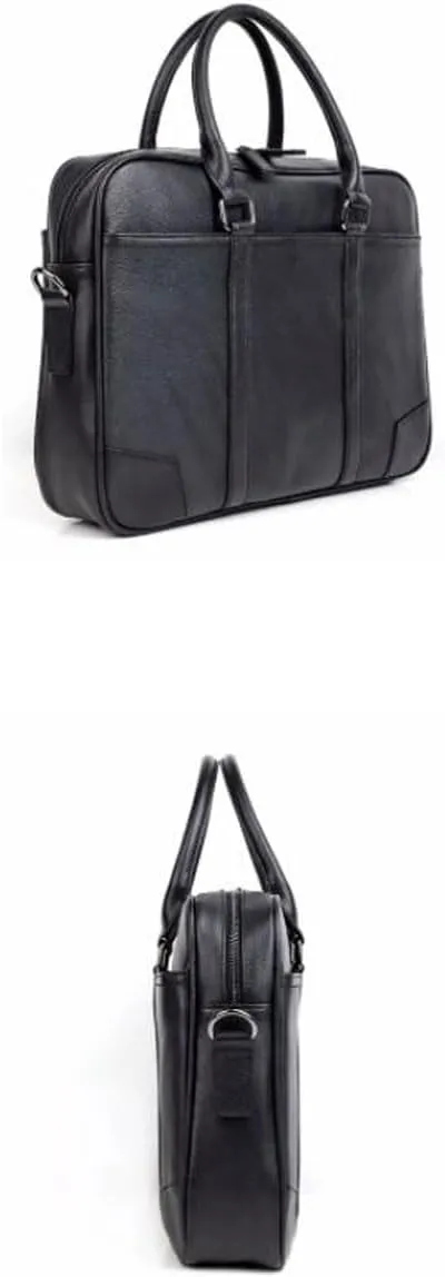 Business Handbags Briefcases Mens Laptop Bags Genuine Leather Carrying Cases Messenger Shoulder Bags