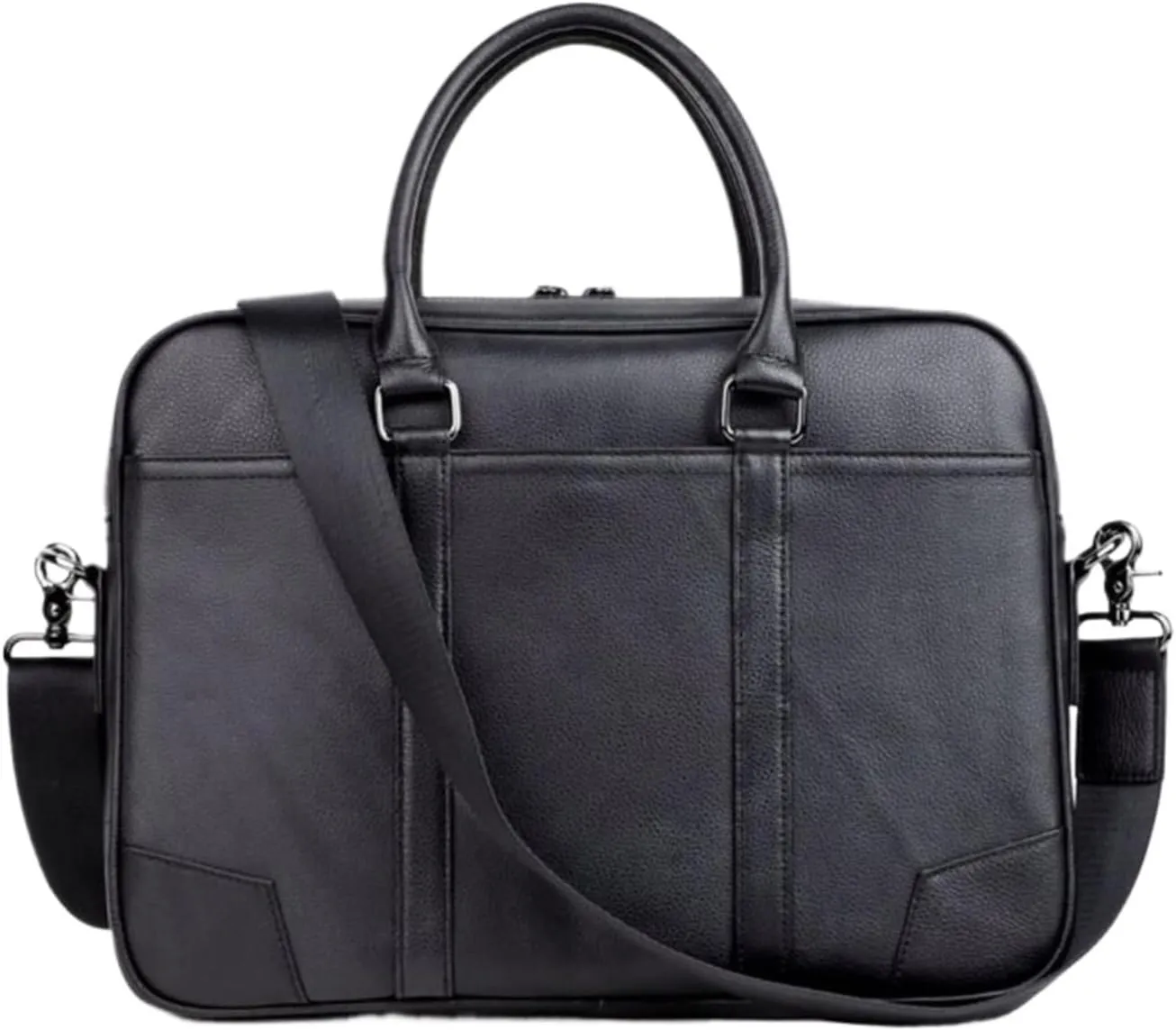 Business Handbags Briefcases Mens Laptop Bags Genuine Leather Carrying Cases Messenger Shoulder Bags