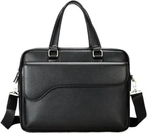 Business Handbags Briefcases Mens Laptop Bags Leather Carrying Cases Computer Messenger Shoulder Bags