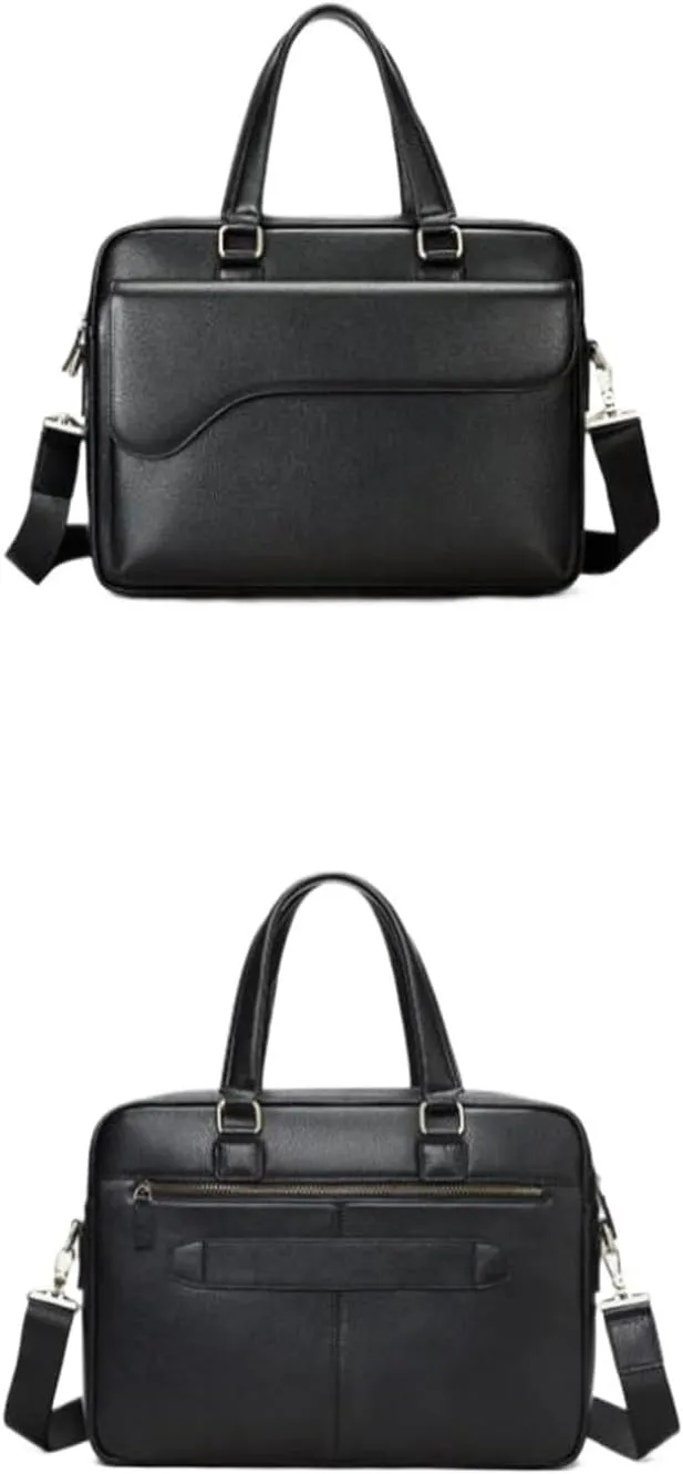 Business Handbags Briefcases Mens Laptop Bags Leather Carrying Cases Computer Messenger Shoulder Bags