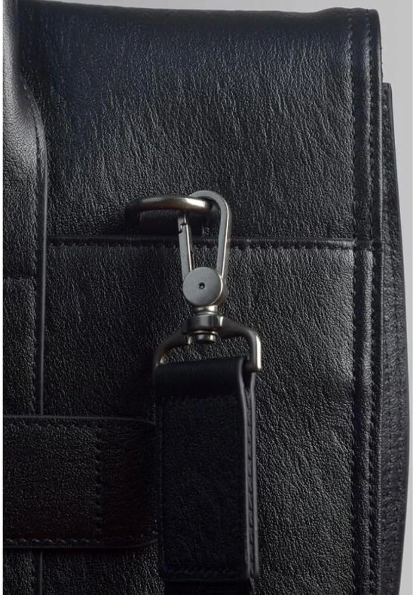 Business Handbags Mens Briefcases Laptop Bags Genuine Leather Carrying Cases Messenger Shoulder Bags