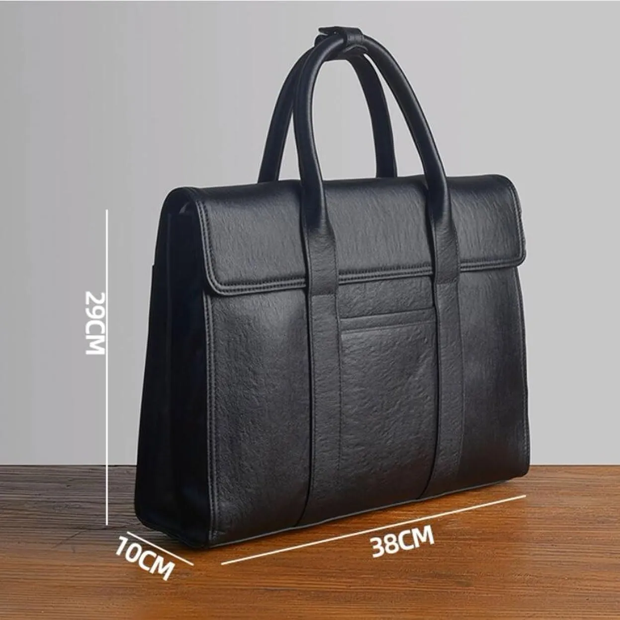 Business Handbags Mens Briefcases Laptop Bags Genuine Leather Carrying Cases Messenger Shoulder Bags