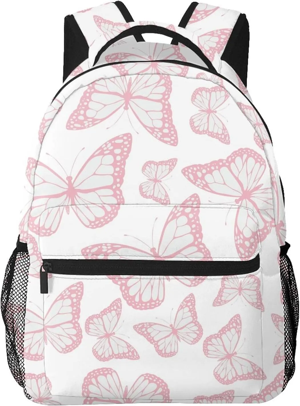 Butterfly Travel Laptop Backpack Women Lightweight Backpack Adjustable College Backpack Fits 15.6 Inch Laptop Waterproof Travel Backpack for Men