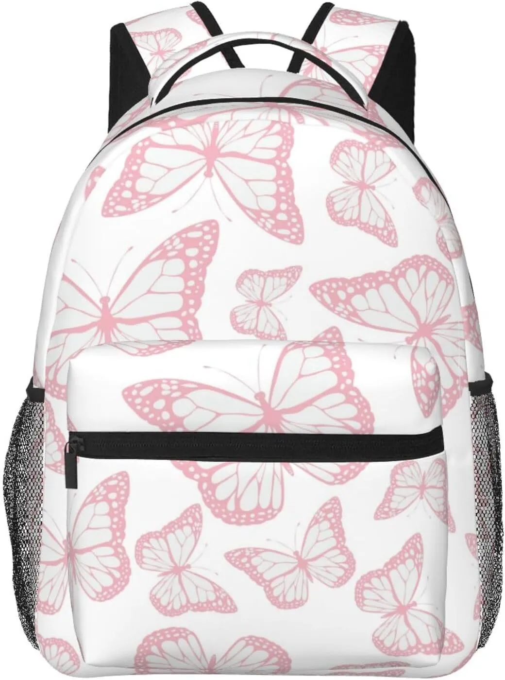 Butterfly Travel Laptop Backpack Women Lightweight Backpack Adjustable College Backpack Fits 15.6 Inch Laptop Waterproof Travel Backpack for Men