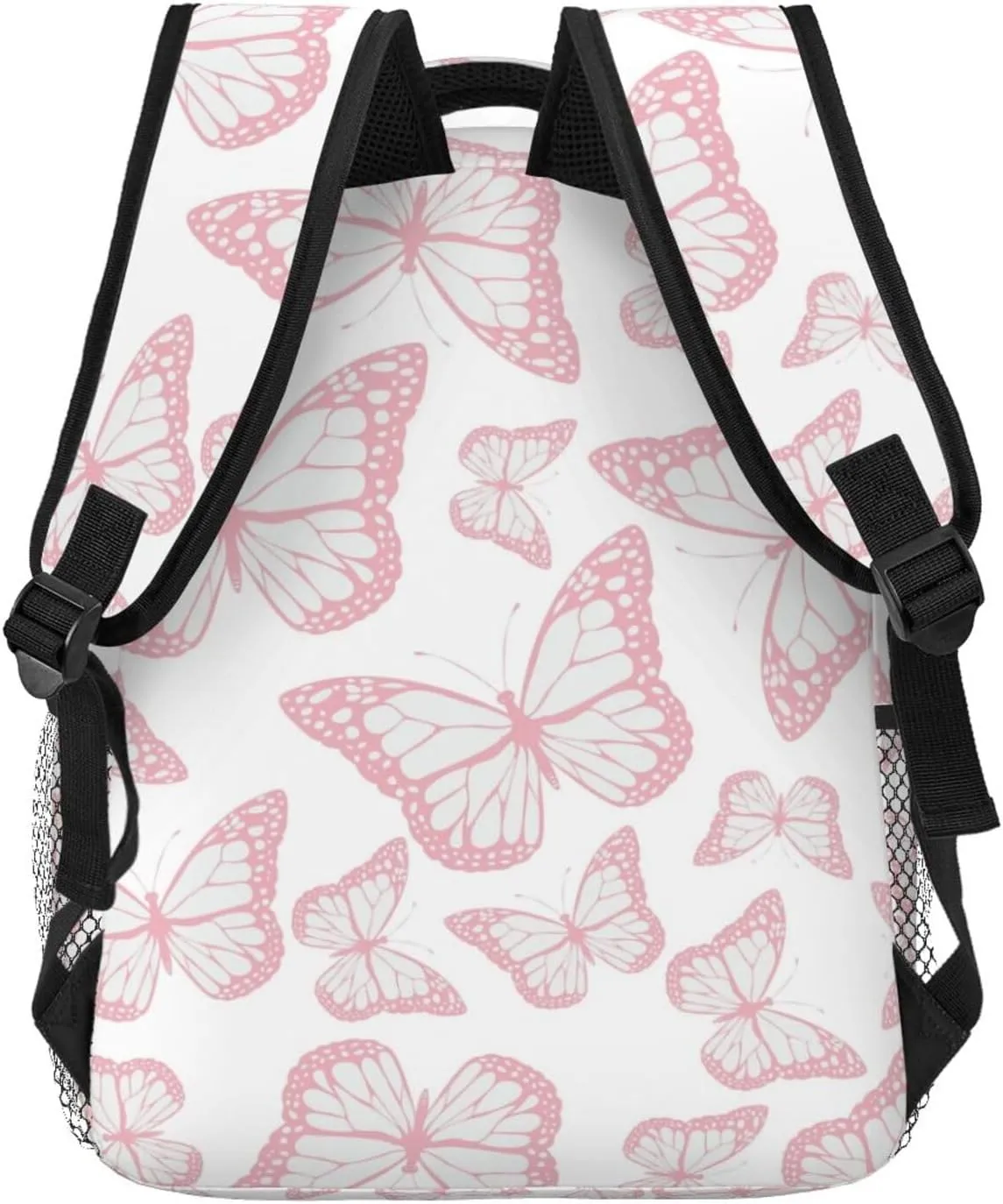 Butterfly Travel Laptop Backpack Women Lightweight Backpack Adjustable College Backpack Fits 15.6 Inch Laptop Waterproof Travel Backpack for Men