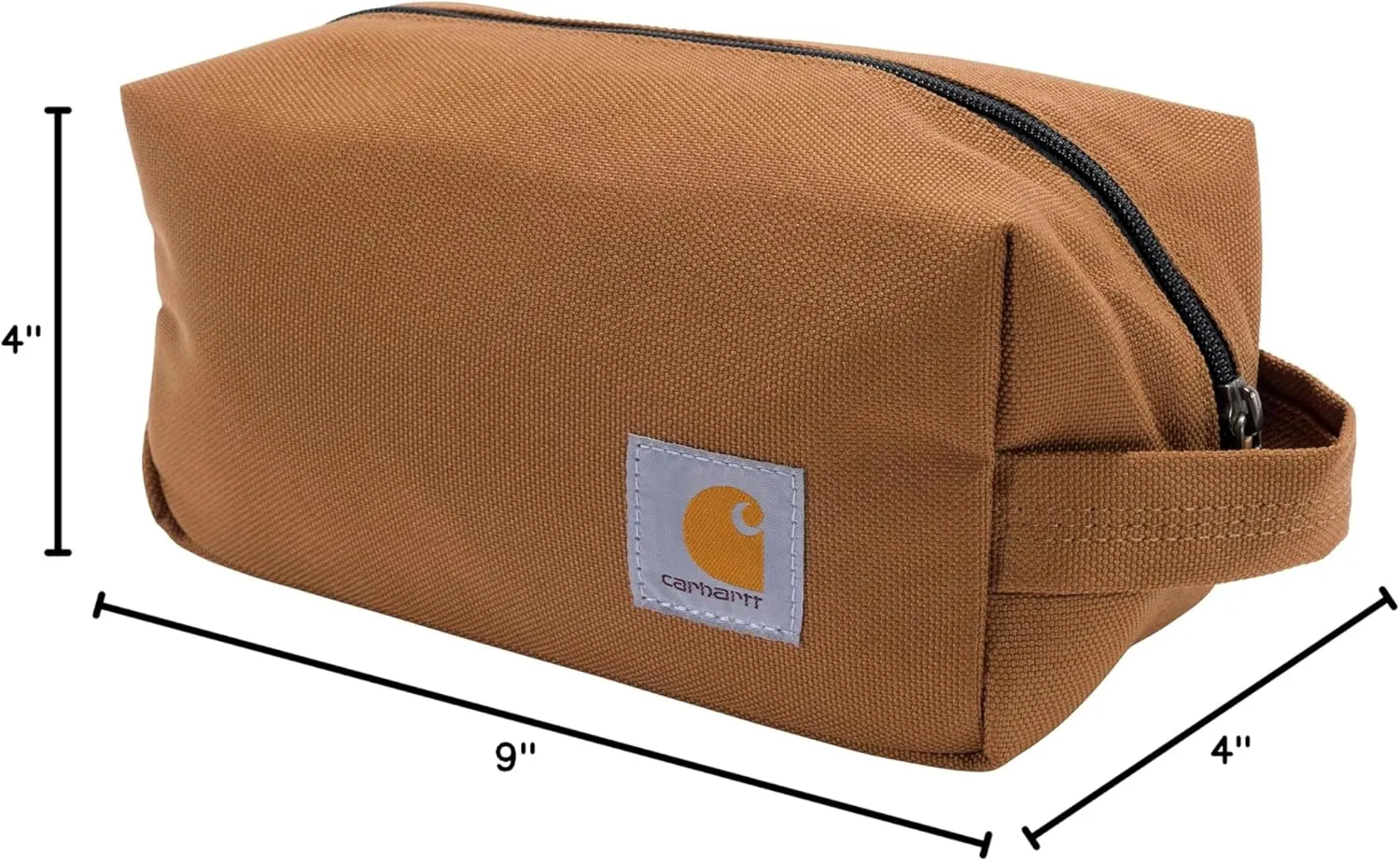 Carhartt Durable Organizer, Pack Travel Essentials W/The Pfas Free Toiletry Bag W/Water Resistance