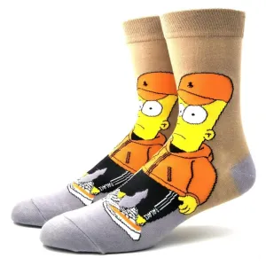 Cartoon Sewing Patterned Casual Socks