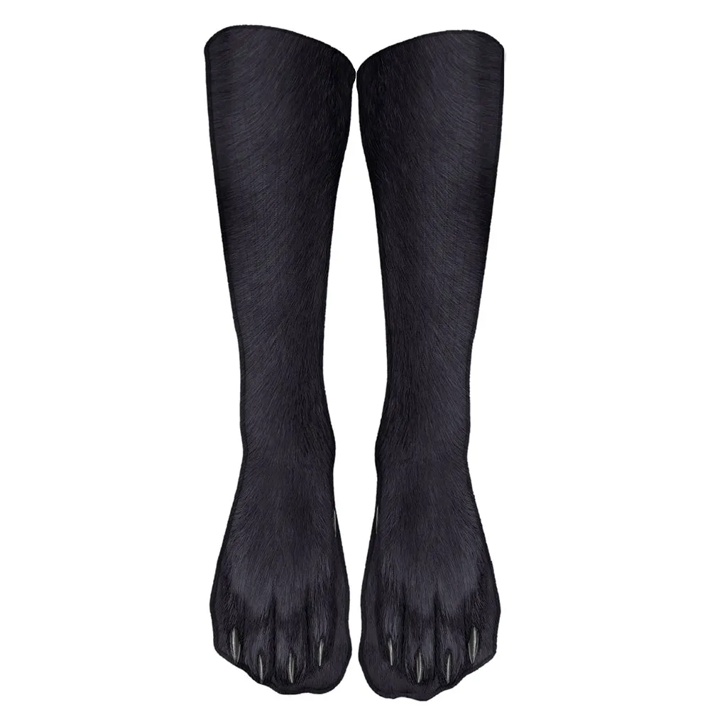 Casual Patterned Long Printed Socks Set