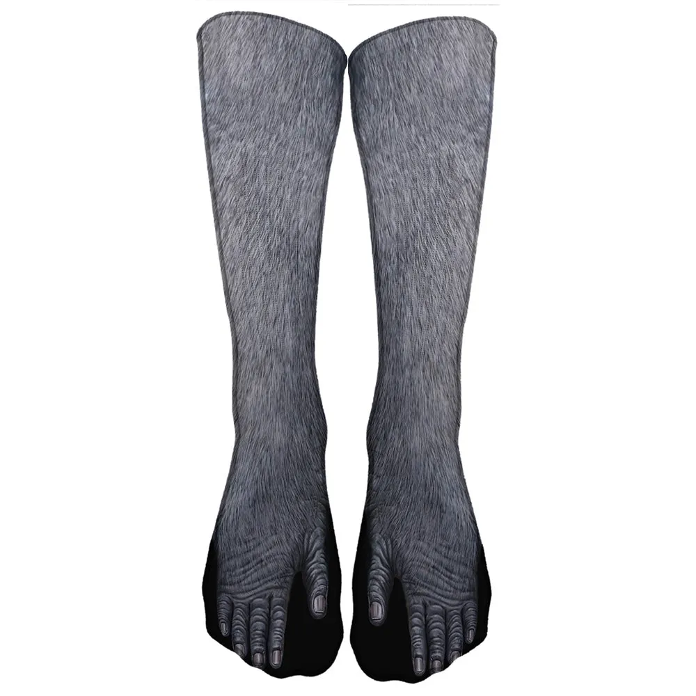 Casual Patterned Long Printed Socks Set