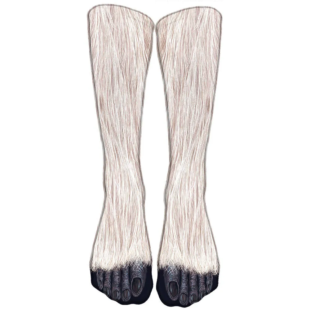 Casual Patterned Long Printed Socks Set