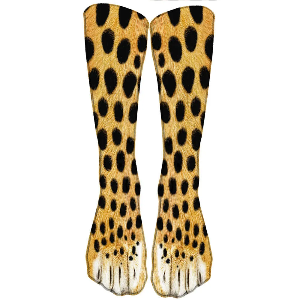 Casual Patterned Long Printed Socks Set