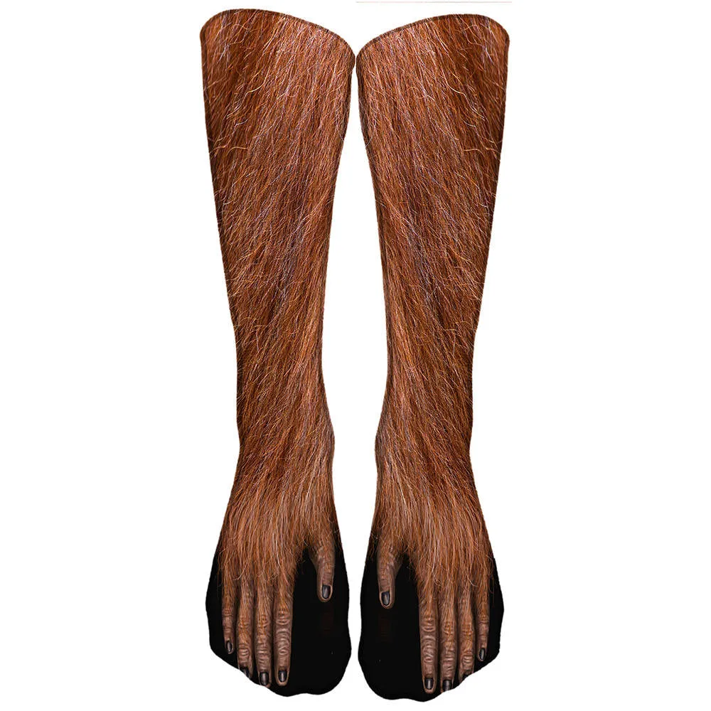 Casual Patterned Long Printed Socks Set