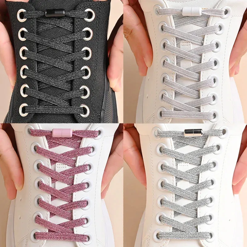 Colorful Buckle Shoelaces without Ties Laces