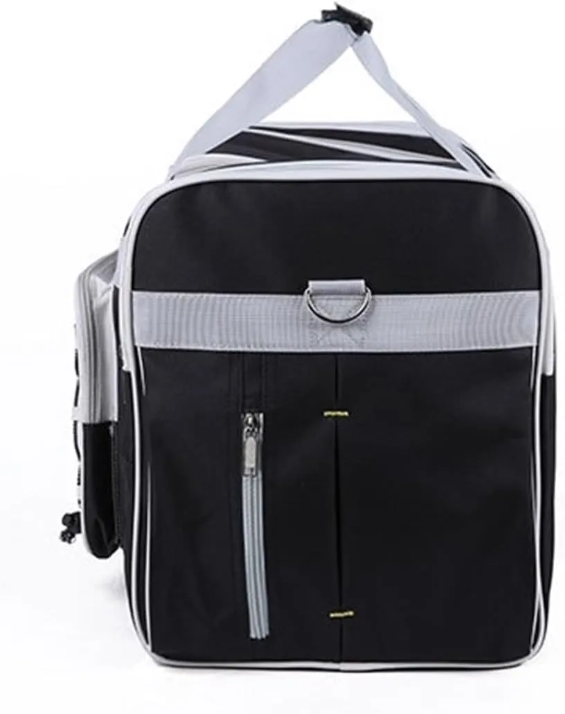 Convertible Suit Travel Bag Foldable Duffle Bag With Shoulder Strap For Men & Women Hanging Dress Suitcase Suit Travel Bag hanging garment duffel bag (Color : A, Size : 64 * 32 * 35cm)