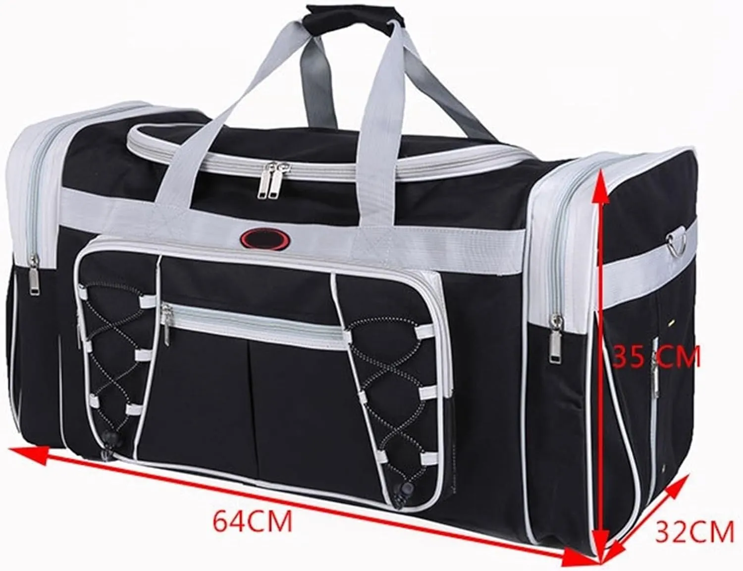 Convertible Suit Travel Bag Foldable Duffle Bag With Shoulder Strap For Men & Women Hanging Dress Suitcase Suit Travel Bag hanging garment duffel bag (Color : A, Size : 64 * 32 * 35cm)