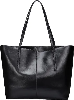 Covelin Women's Handbag Genuine Leather Tote Shoulder Bags Soft Hot