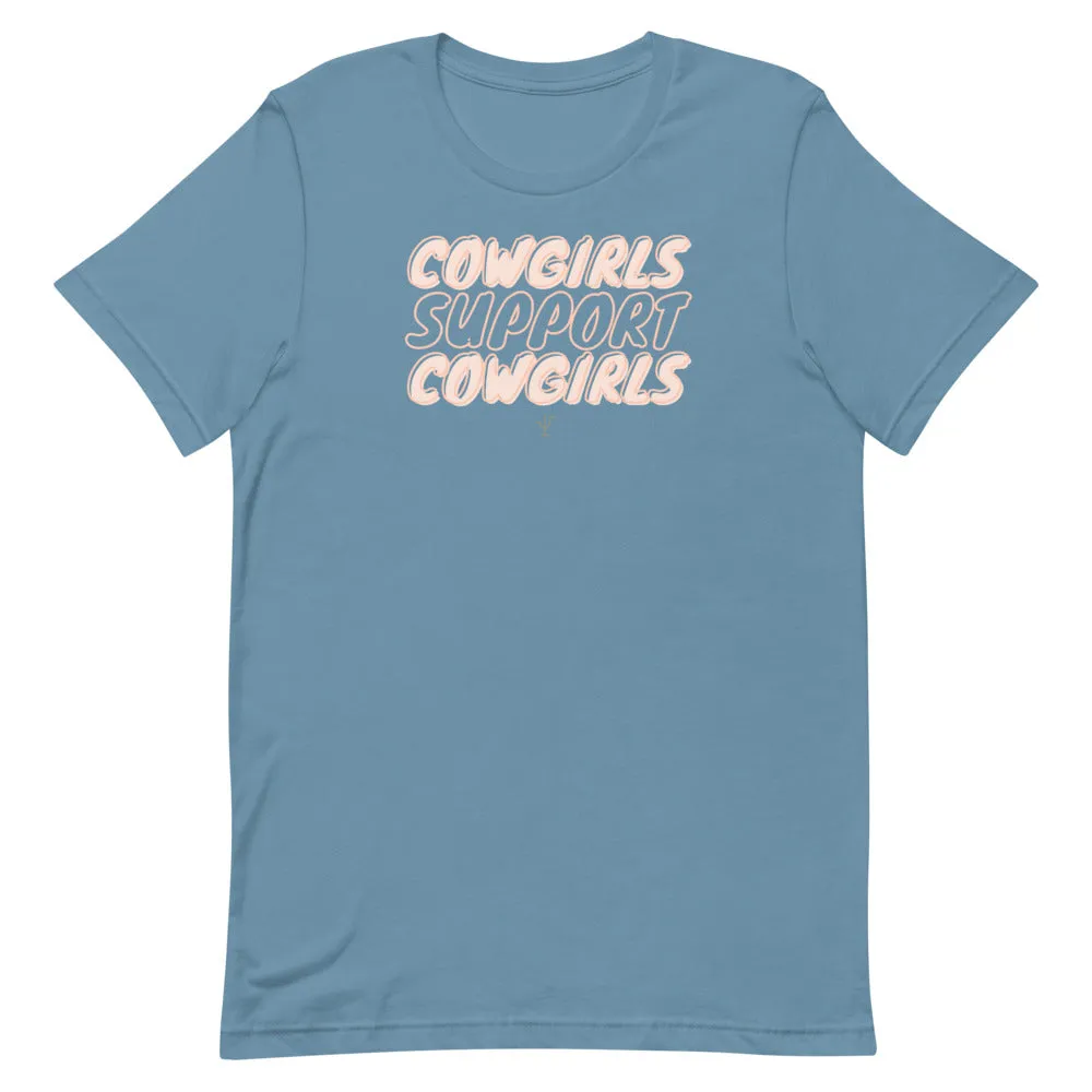 Cowgirls Support Cowgirls Tee