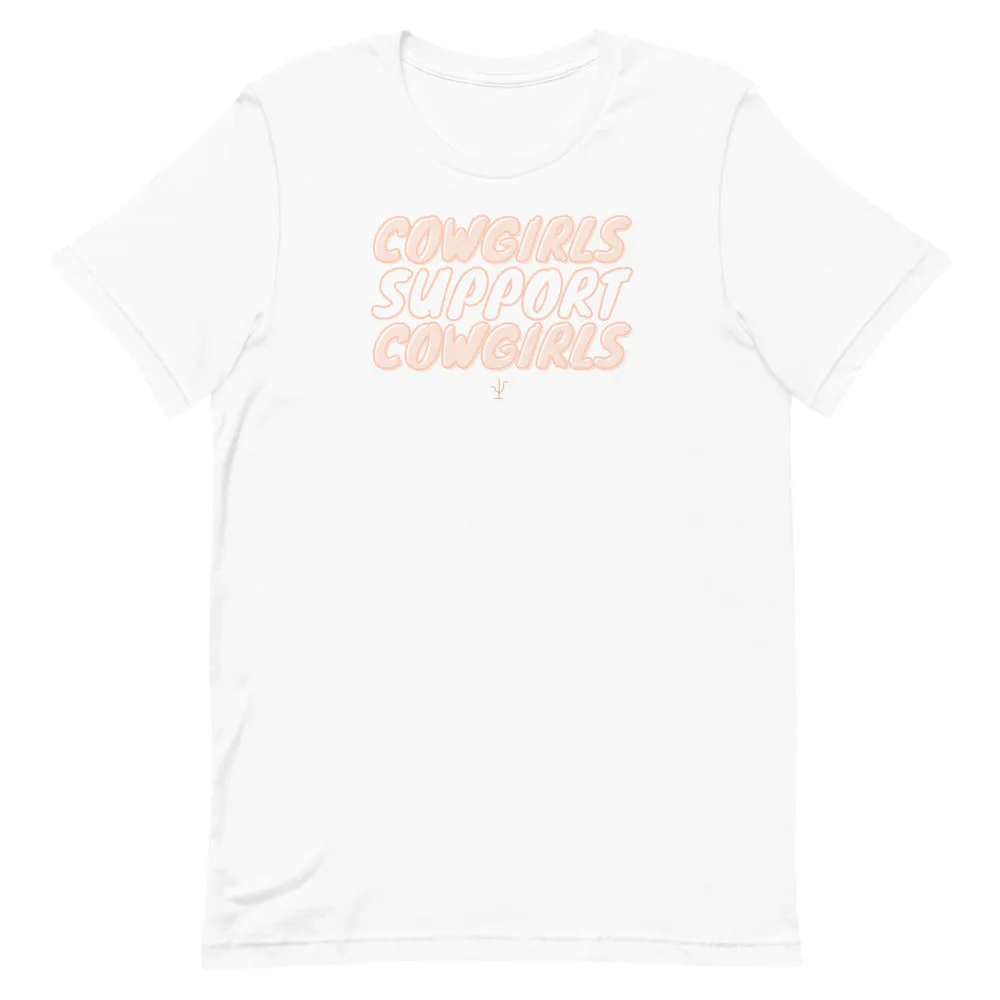 Cowgirls Support Cowgirls Tee