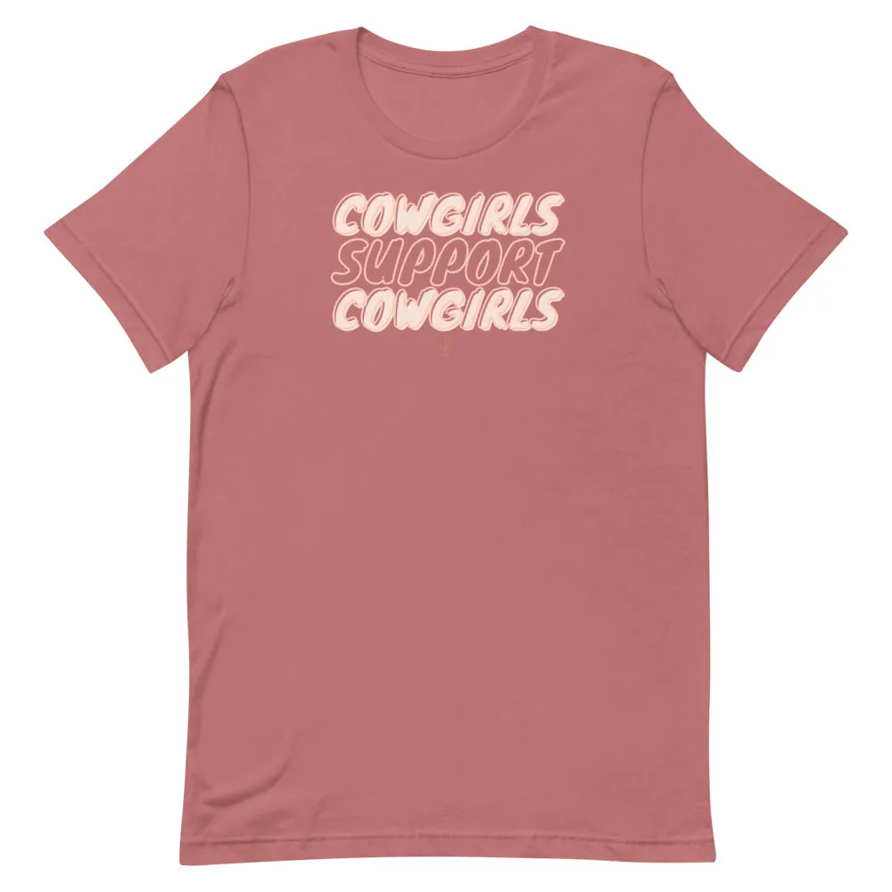 Cowgirls Support Cowgirls Tee