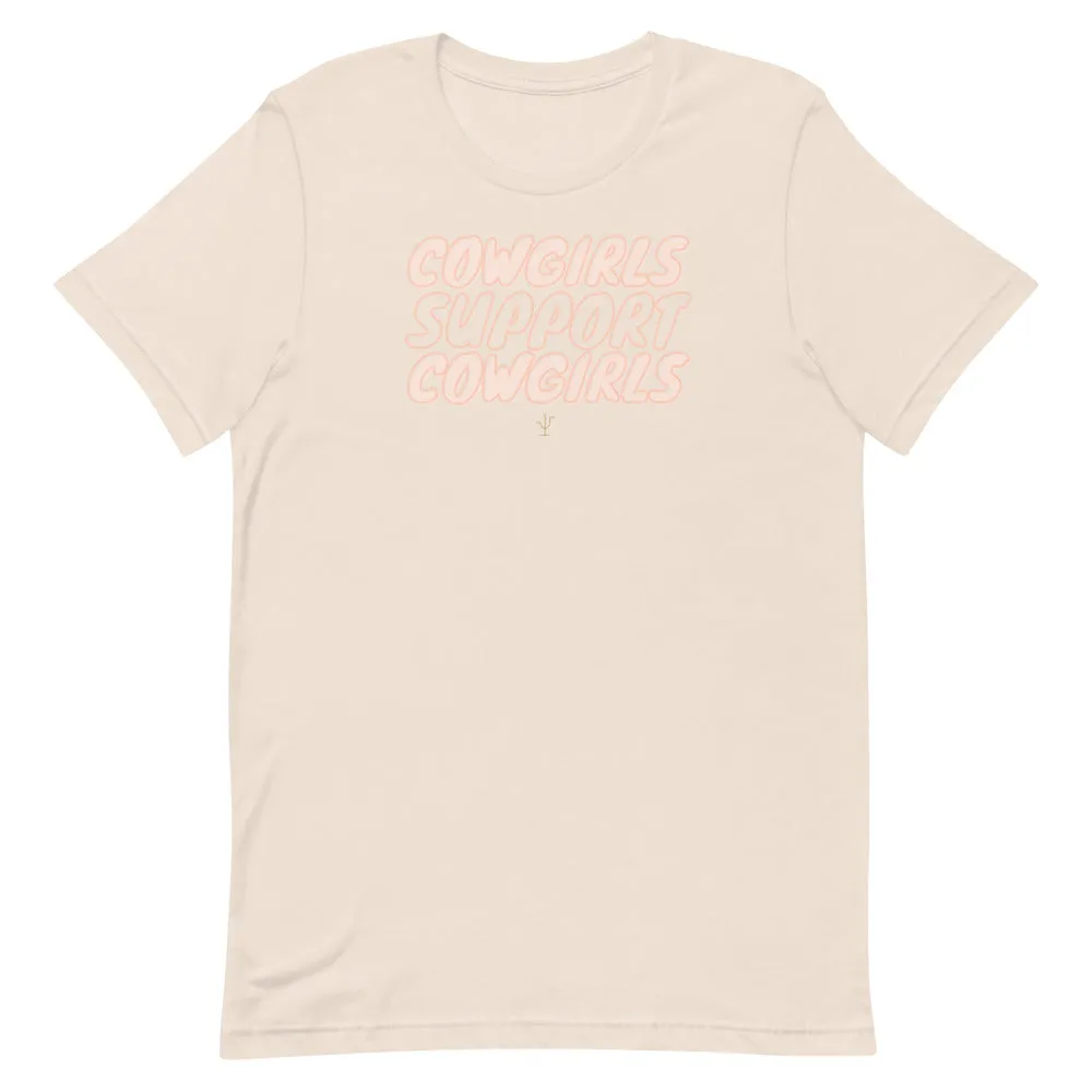 Cowgirls Support Cowgirls Tee