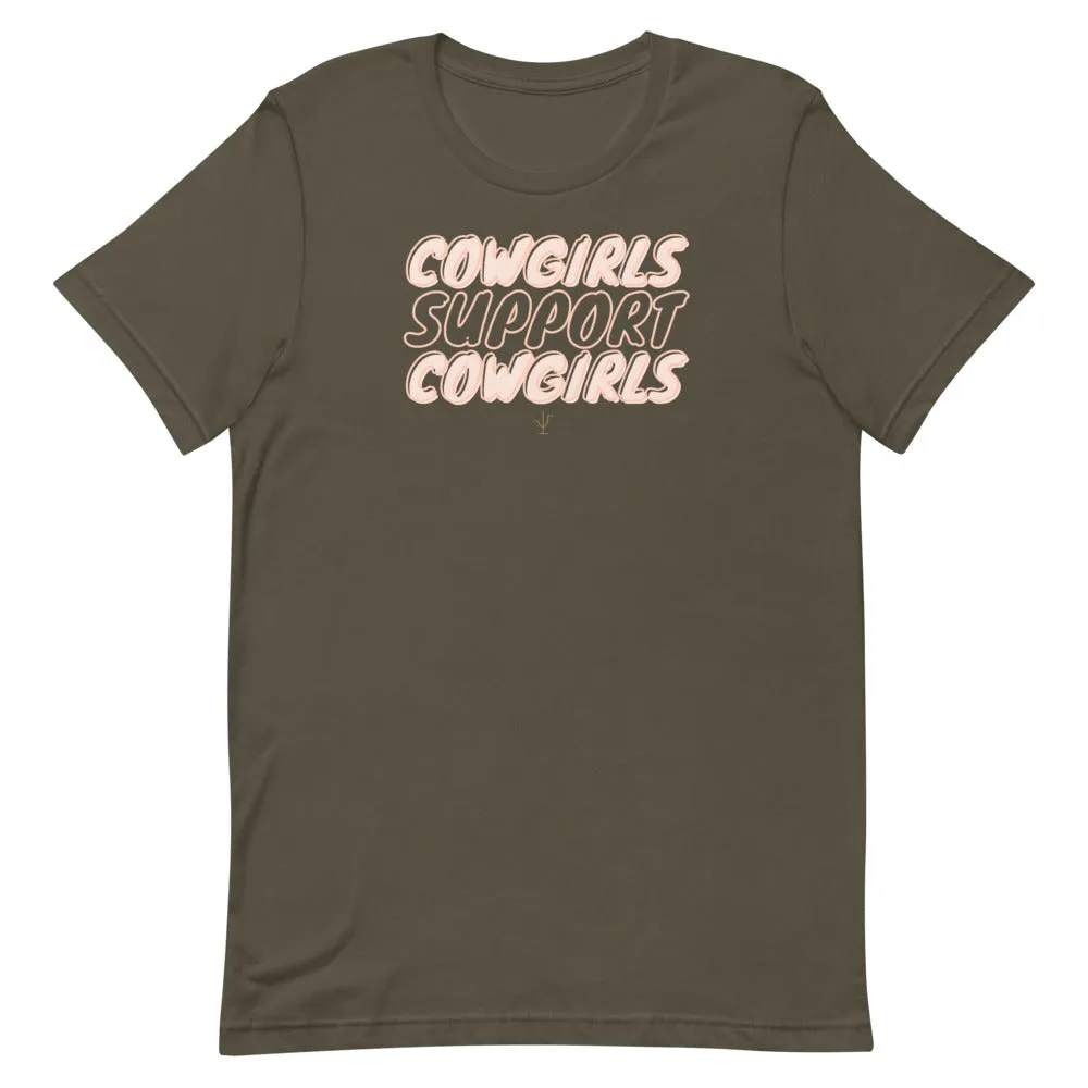 Cowgirls Support Cowgirls Tee
