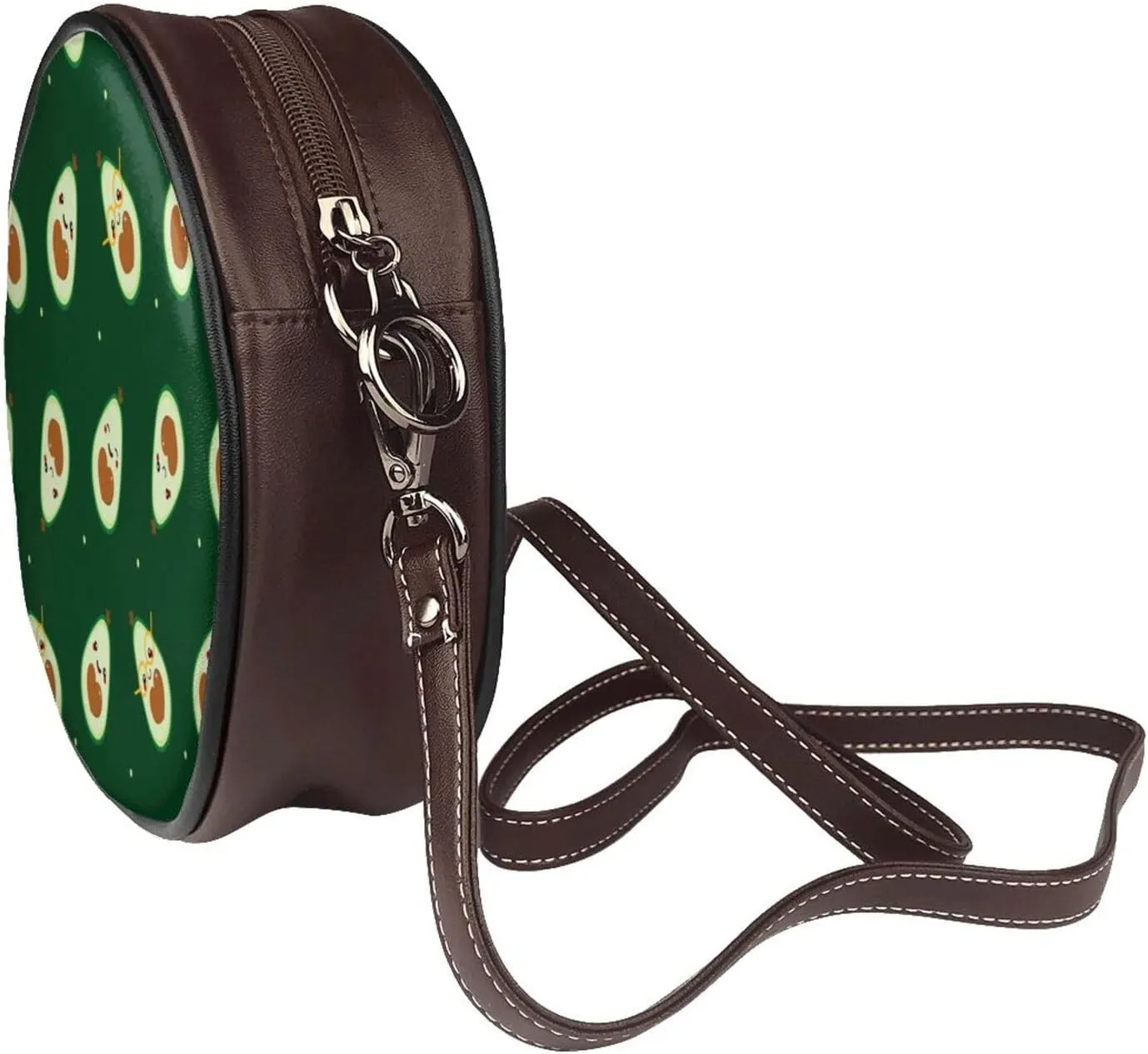Crossbody Shoulder Bags for Women Small Round Satchel Handbags Purse