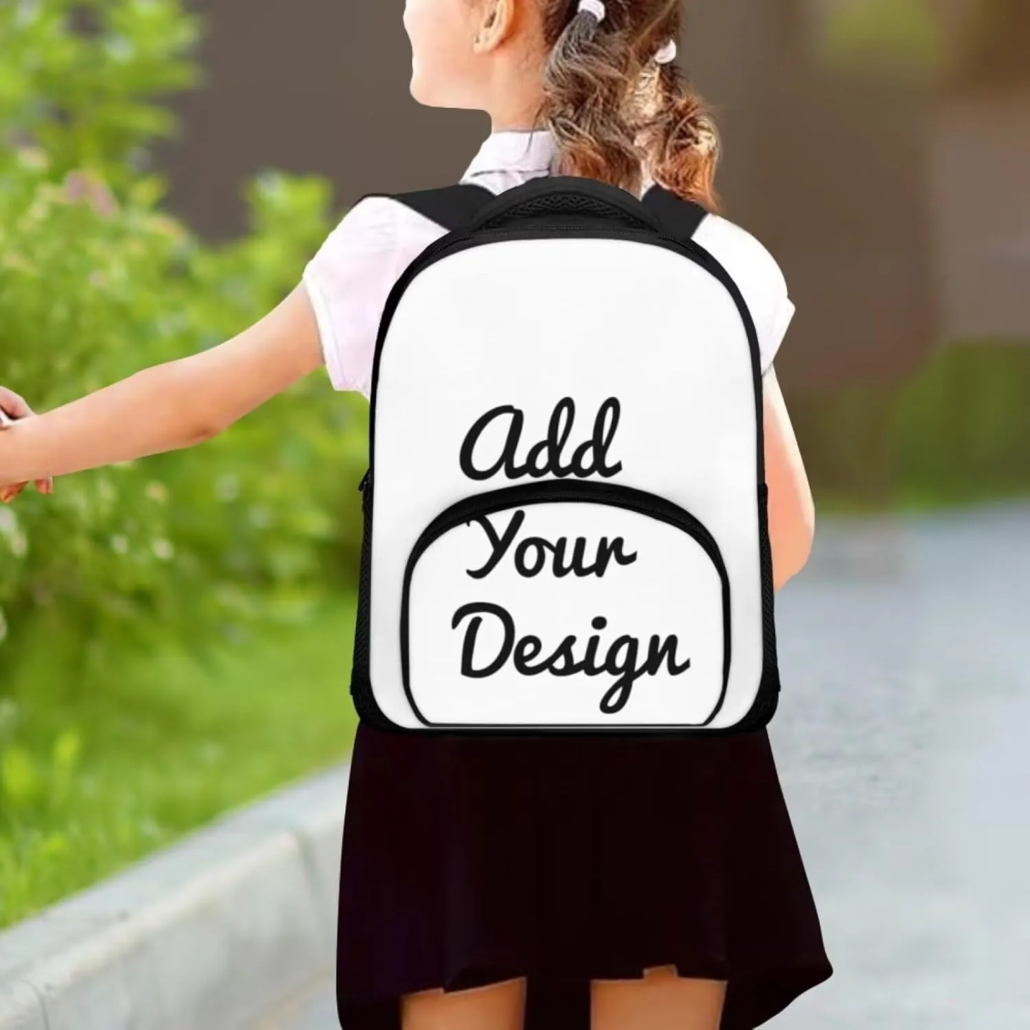 Custom Girls Backpacks Ages 4-6 Ages 12 Inch Customized Name School Bags for Preschool Personalized Daycare Backpacks for Diaper Storage Toddlers Bookbags