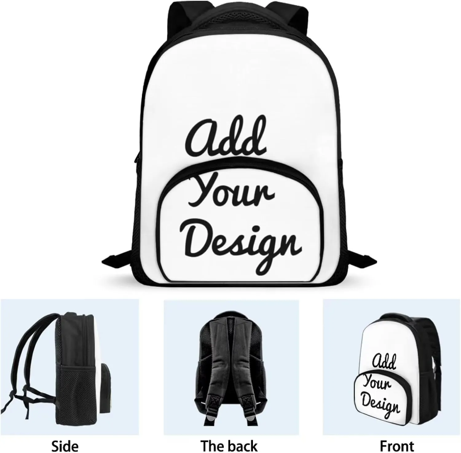 Custom Girls Backpacks Ages 4-6 Ages 12 Inch Customized Name School Bags for Preschool Personalized Daycare Backpacks for Diaper Storage Toddlers Bookbags